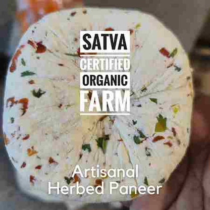 organic A2 Artisanal Paneer Herbed - Online store for organic products in Bangalore - Native Dairy | Native Dairy & Eggs