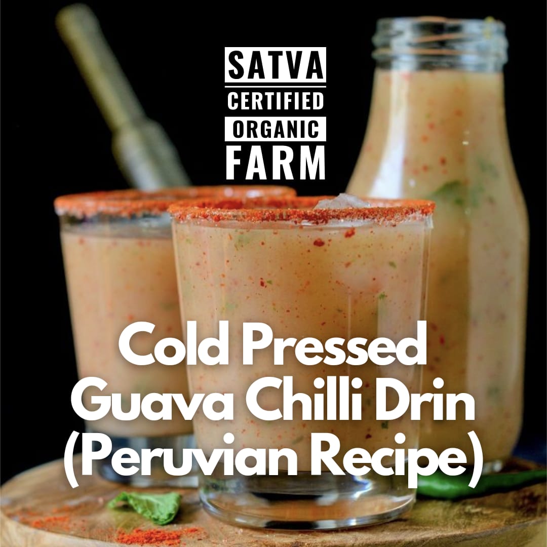 organic Cold Pressed Guava Chilli Drink - Online store for organic products in Bangalore - Beverages |