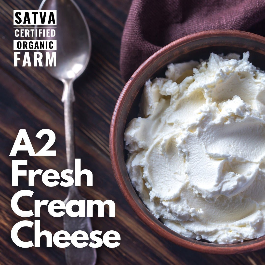 organic Fresh A2 Cream Cheese - Online store for organic products in Bangalore - Native Dairy | Native Dairy & Eggs