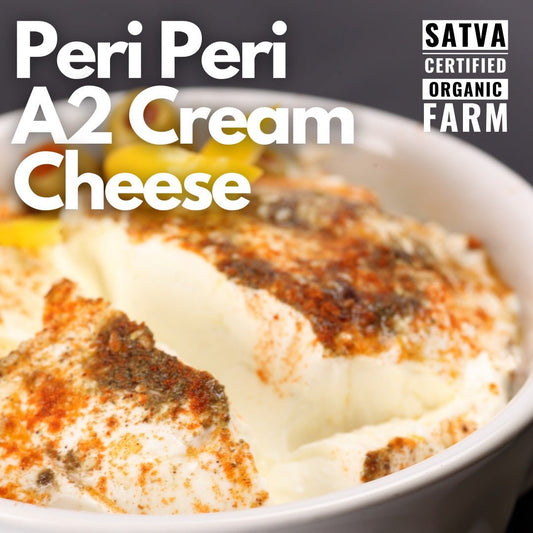 organic Fresh A2 Cream Cheese Peri Peri - Online store for organic products in Bangalore - Native Dairy | Native Dairy & Eggs