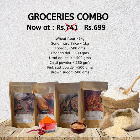 organic Groceries combo - Online store for organic products in Bangalore - COMBOS |