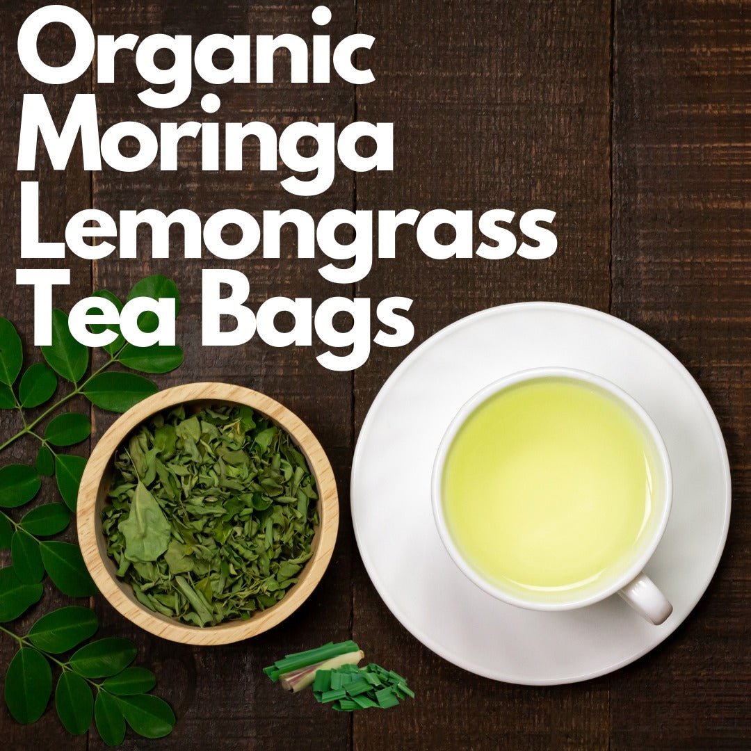 organic Moringa Lemongrass Teabags - Online store for organic products in Bangalore - Beverages |