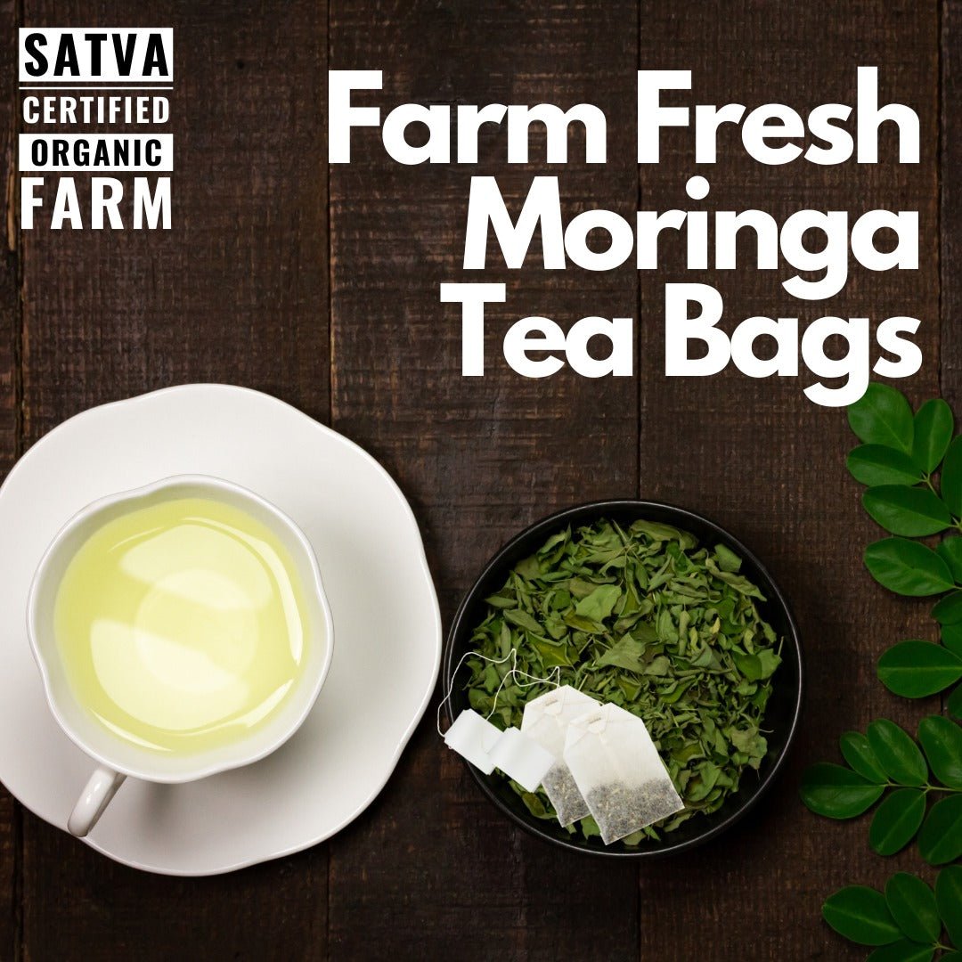 organic Moringa Teabags - Online store for organic products in Bangalore - Beverages |
