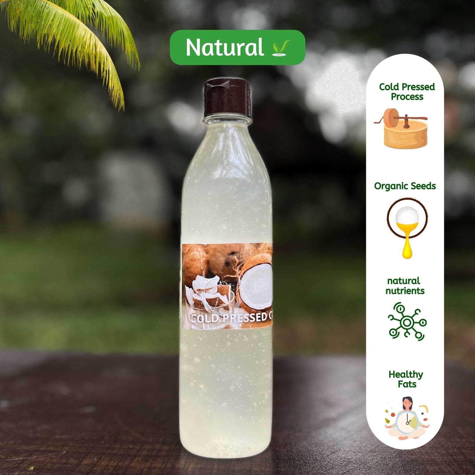 organic Cold Pressed Coconut Oil - Online store for organic products in Bangalore - Cold pressed oils | Groceries