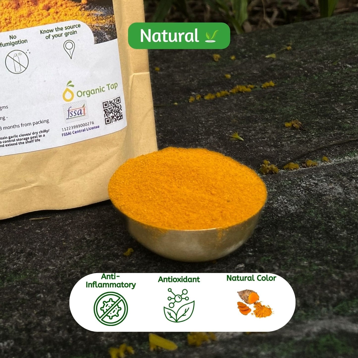 organic Organic Turmeric Powder | haldi powder | curcumin powder - Online store for organic products in Bangalore - Groceries |