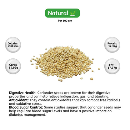 organic Coriander seeds | dhania seeds - Online store for organic groceries in Bangalore