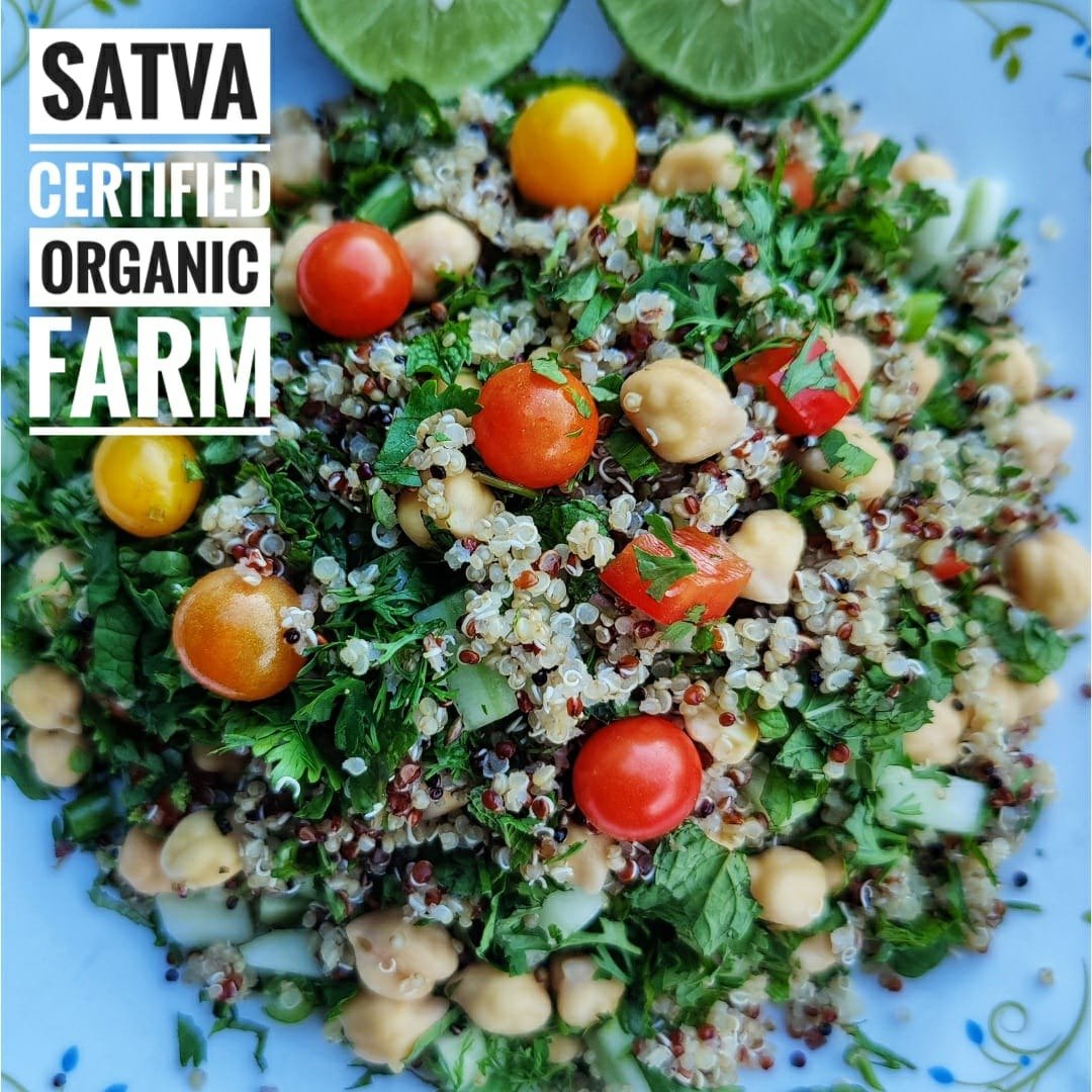 organic Quinoa Tabbouleh Salad - Online store for organic products in Bangalore - Dips | Microgreens