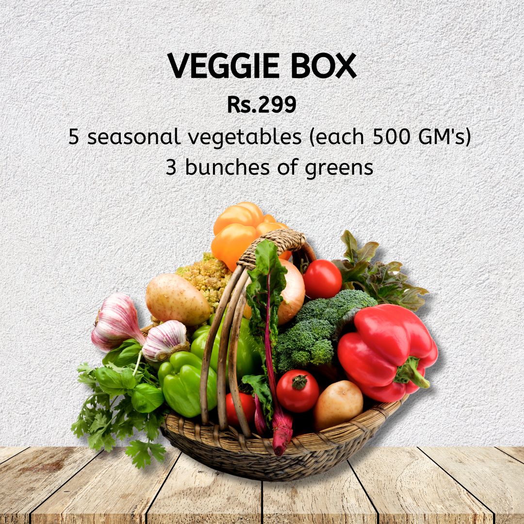 organic Veggie Box - Online store for organic products in Bangalore - COMBOS | Leafy & Herbs